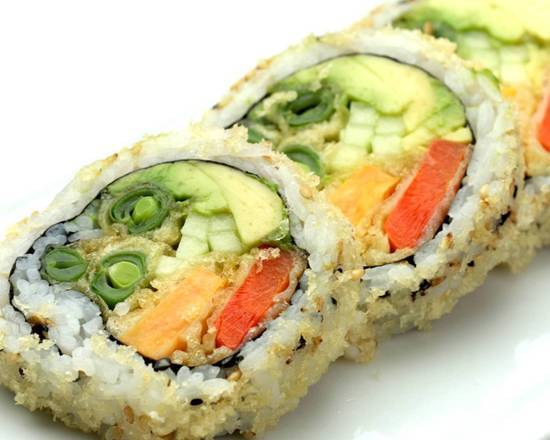 Order Vegetable Tempura Roll food online from Kabuki Japanese Restaurant store, Glendale on bringmethat.com
