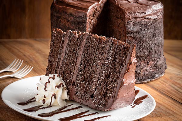 Order Delightfully Decadent Chocolate Cake food online from Uno Chicago Grill store, Baltimore on bringmethat.com