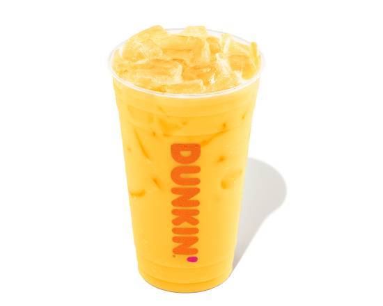 Order Mango Pineapple Dunkin' Coconut Refresher food online from Dunkin store, Half Moon Bay on bringmethat.com