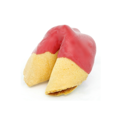 Order Red Chocolate Covered Fortune Cookies food online from Fancy Fortune Cookies store, Indianapolis on bringmethat.com