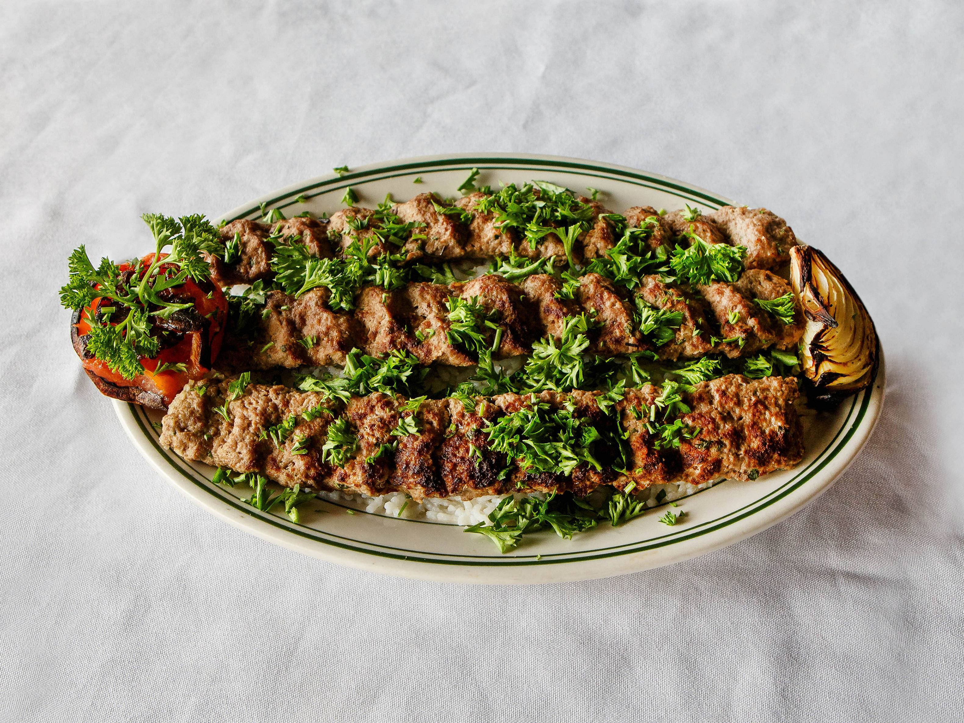 Order Adana Kebab food online from Mama Mia Cuisine store, Knoxville on bringmethat.com