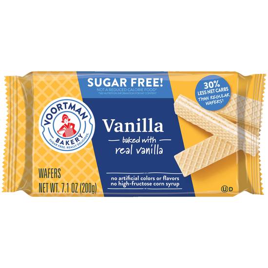 Order Voortman Sugar Free Vanilla Wafer (7.1 oz) food online from Rite Aid store, Eugene on bringmethat.com