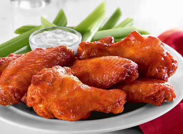 Order Five (5) Wings food online from Johnny Malloy's Sports Pub store, Bonita Springs on bringmethat.com