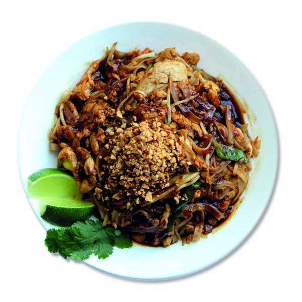 Order Pad Thai Noodles with Chicken food online from Camile Thai store, Chicago on bringmethat.com