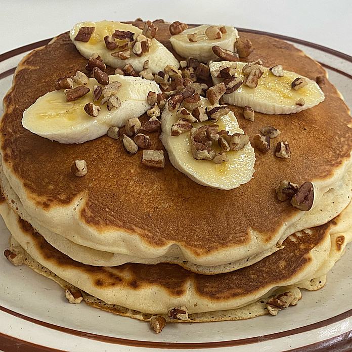 Order Gourmet Pancakes food online from The Bomber store, Ypsilanti on bringmethat.com
