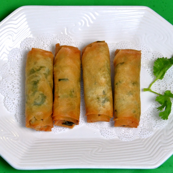 Order 2. Shrimp Egg Roll food online from Fung Wong Chinese Restaurant store, Daly City on bringmethat.com