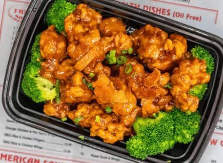 Order Orange Chicken Chef's Special food online from Hunan Cottage store, Plainview on bringmethat.com