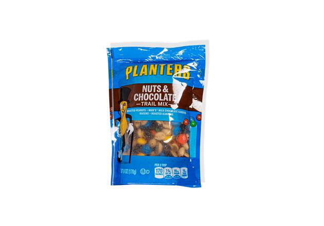 Order Planters Trail Mix Nuts & Chocolate 6 oz food online from Wawa 211 store, Philadelphia on bringmethat.com