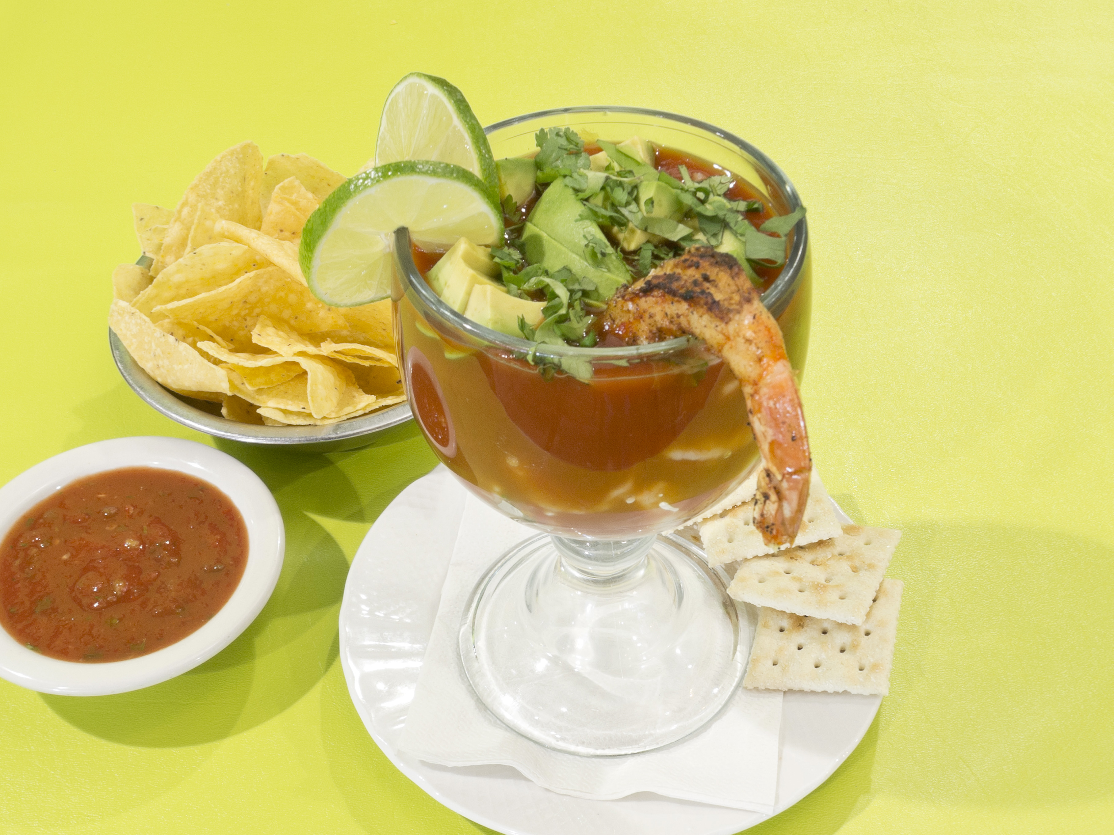 Order Shrimp Cocktail food online from Miguelitos Mexican Restaurant store, Hurst on bringmethat.com