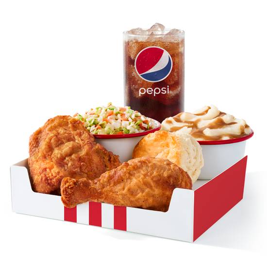 Order 2 pc. Drum & Thigh Big Box food online from Kfc store, Knoxville on bringmethat.com