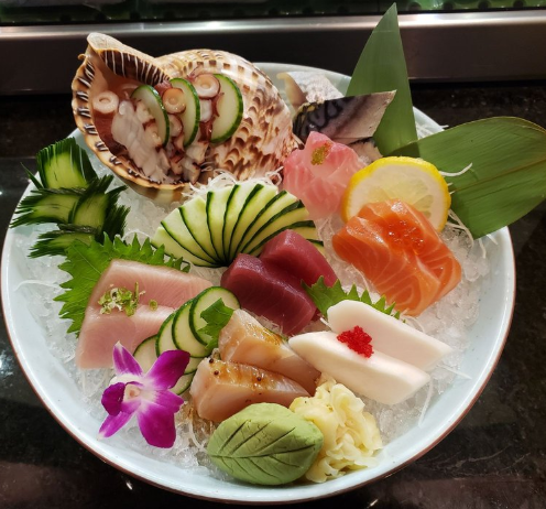 Order Sashimi Deluxe Platter food online from Sumi store, Chicago on bringmethat.com