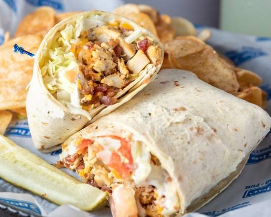 Order Chicken Bacon Wrap food online from The Bar - Lime Kiln store, Green Bay on bringmethat.com