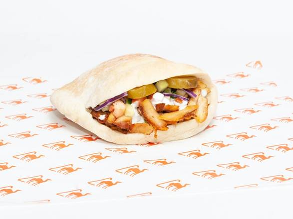 Order Chicken Shawarma Pita food online from Naf Naf Grill store, Oakbrook Terrace on bringmethat.com