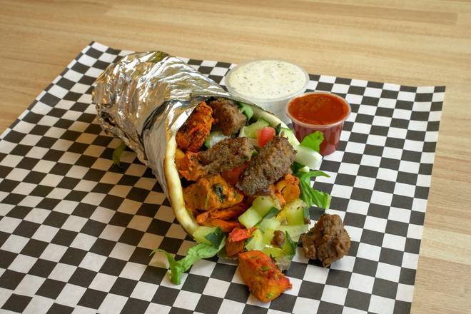 Order 3. Combo Gyro food online from Gyro King store, Houston on bringmethat.com