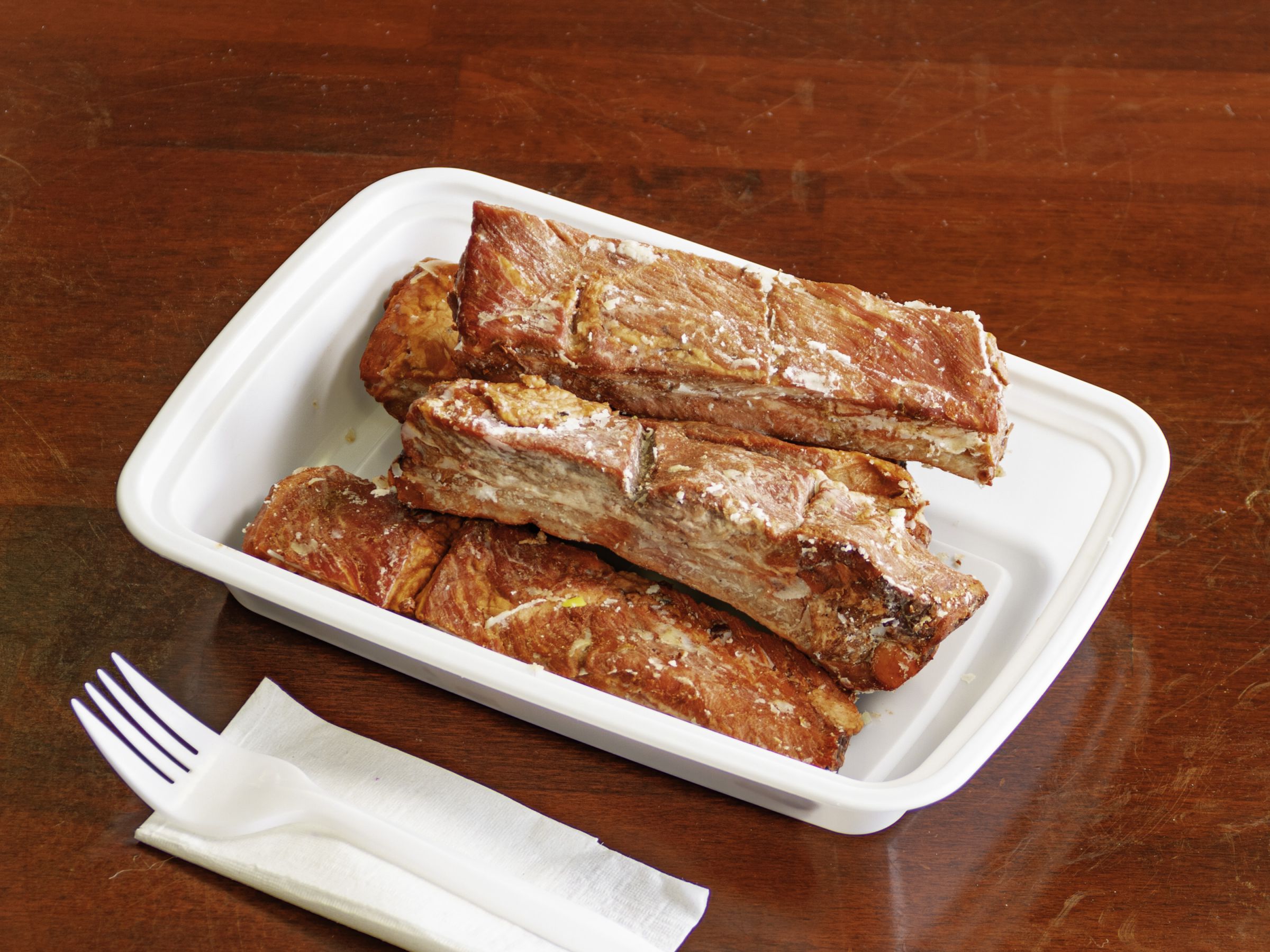 Order C10. BBQ Spare Rib Combo Platter food online from China Garden Restaurant store, Liverpool on bringmethat.com