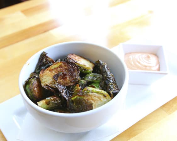 Order  Spicy Fried Brussels food online from Ashley's Restaurant store, Ann Arbor on bringmethat.com