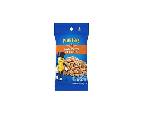 Order Planters Honey Roasted Peanuts 6oz food online from Extra Mile 3056 store, Vallejo on bringmethat.com