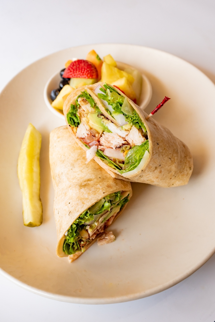 Order Southwest Chicken Wrap food online from Kup A Joe Cafe store, Frankfort on bringmethat.com