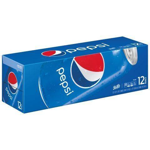 Order Pepsi 12 Pack 12oz Can food online from Stripes store, Seguin on bringmethat.com