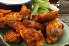 Order Bone-in Buffalo Wings - Half Dozen food online from Extreme Pizza store, Walnut Creek on bringmethat.com