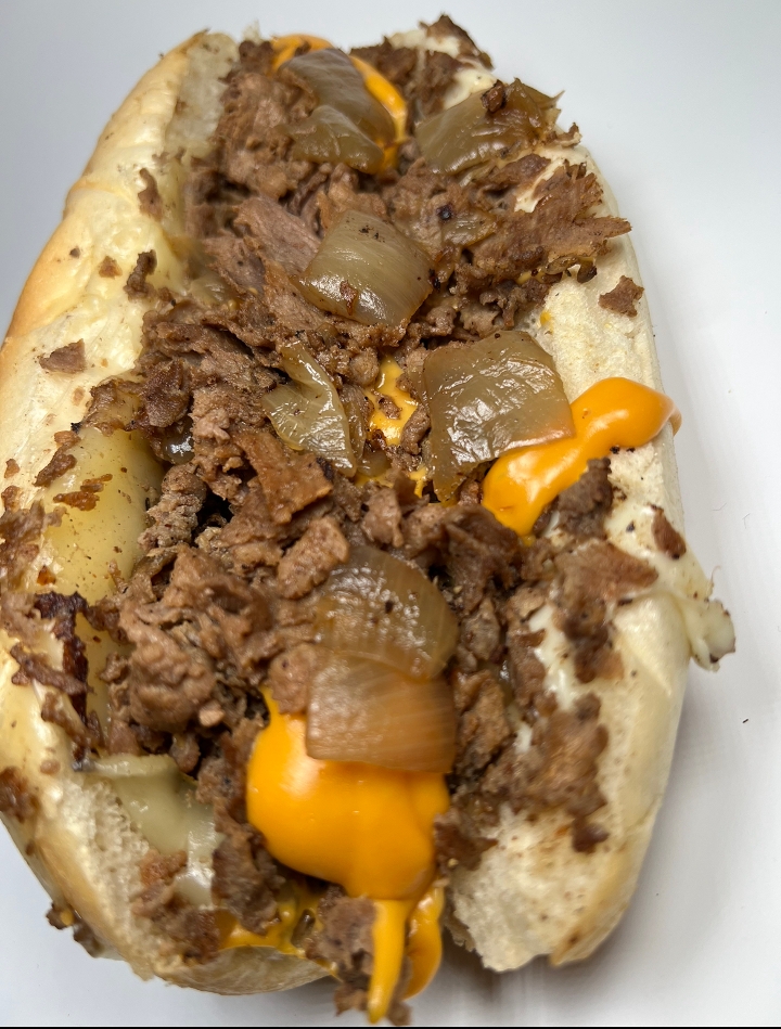 Order Large Steak Philly food online from The Steak Out- East York store, York on bringmethat.com
