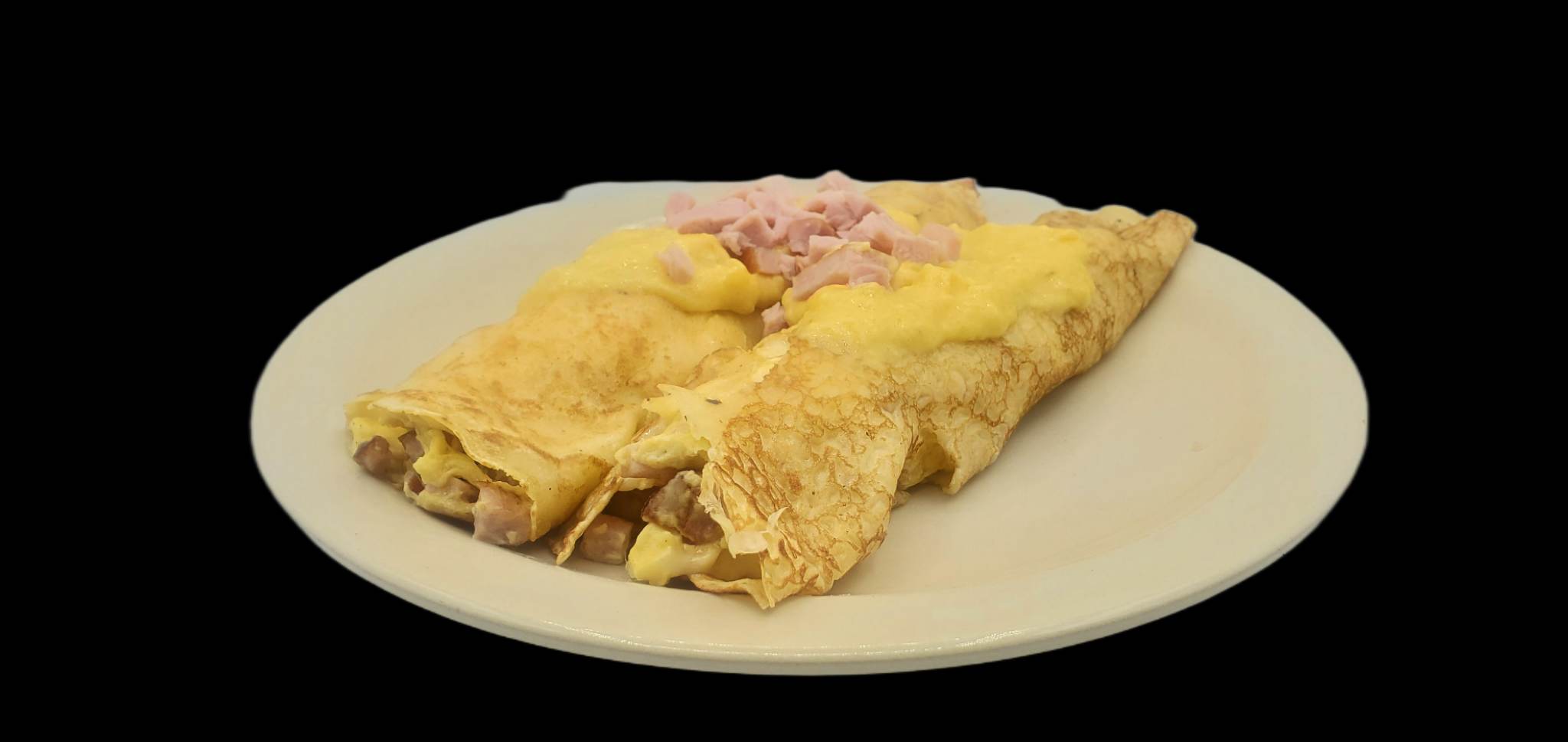 Order Meat Lovers Crepe food online from WePancakes store, Midwest City on bringmethat.com