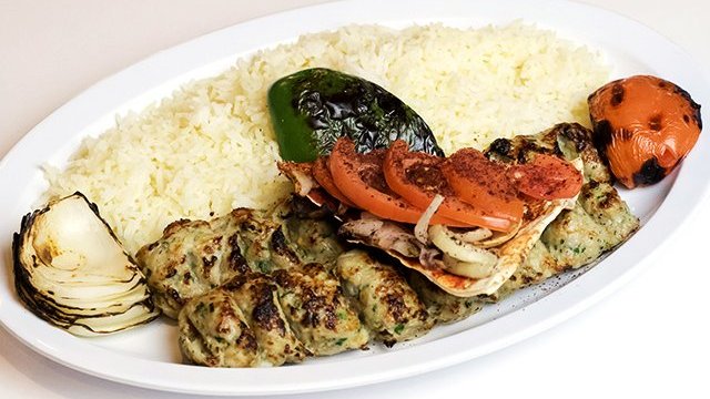 Order Jouji Kabob Plate food online from Libanais Resturant store, Lincolnwood on bringmethat.com
