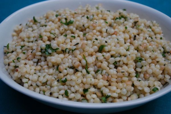 Order Herbed Israeli Couscous food online from The Spice Of Life Catering store, Carrollton on bringmethat.com