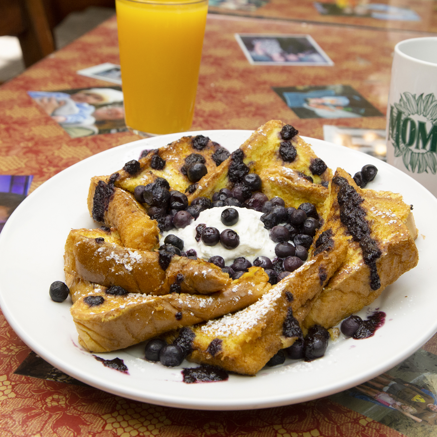 Order Mom's French Toast food online from Mom Restaurant store, Chico on bringmethat.com