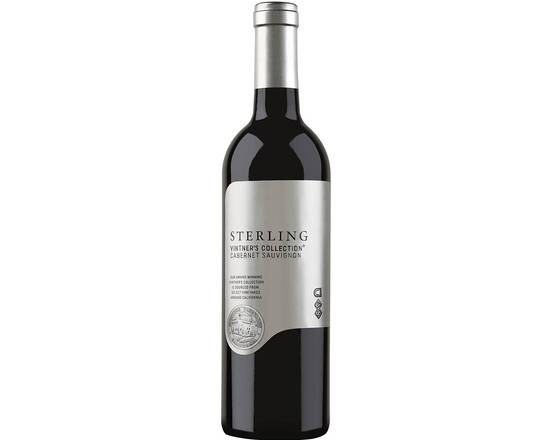 Order Sterling Vintner's Collection Cabernet Sauvignon, 750mL red wine (13.5% ABV) food online from NEWBRIDGE WINES & SPIRITS CORP store, Levittown on bringmethat.com