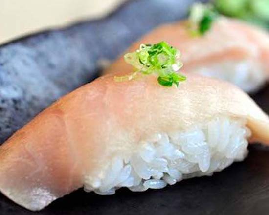 Order Hamachi (Yellowtail) Sushi food online from Big Trouble In Little Japan. store, Washington on bringmethat.com
