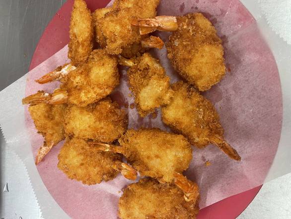 Order Jumbo Shrimp with Fries (6 pcs) food online from Kennedy Fried Chicken store, Monticello on bringmethat.com