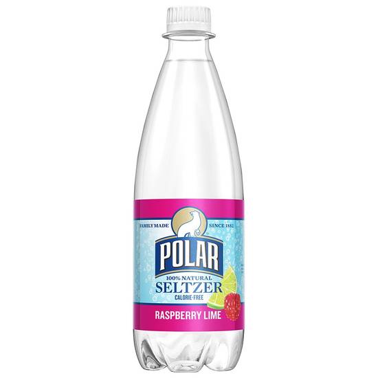 Order Polar Seltzer Raspberry Lime Sparkling Water - 20oz Bottle food online from Cvs store, LAKEWOOD on bringmethat.com