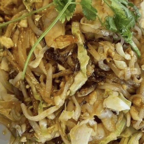 Order Pad Thai Rice Noodles food online from Bintoh Thai store, Fairfield on bringmethat.com