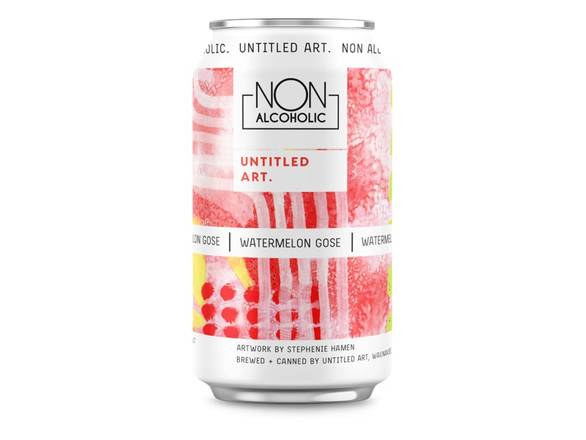 Order Untitled Art Non-Alcoholic Watermelon Gose - 6x 12oz Cans food online from Garfield's Beverage Warehouse store, Chicago on bringmethat.com