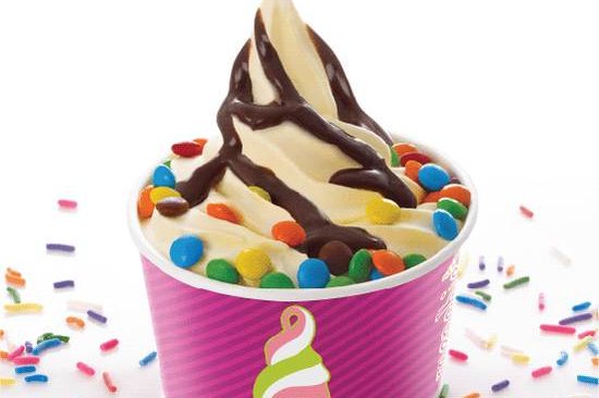 Order Menchie’s Takes the Cake Batter Frozen Yogurt food online from Menchie store, Brentwood on bringmethat.com