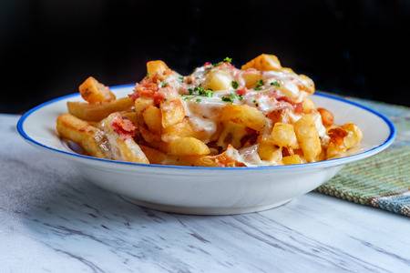 Order pancetta mozzarella fries food online from Romeo's Pizza and Pasta store, Wadsworth on bringmethat.com
