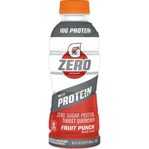 Order Gatorade Zero Protein Fruit Punch 16.9oz food online from 7-Eleven store, Chicago on bringmethat.com