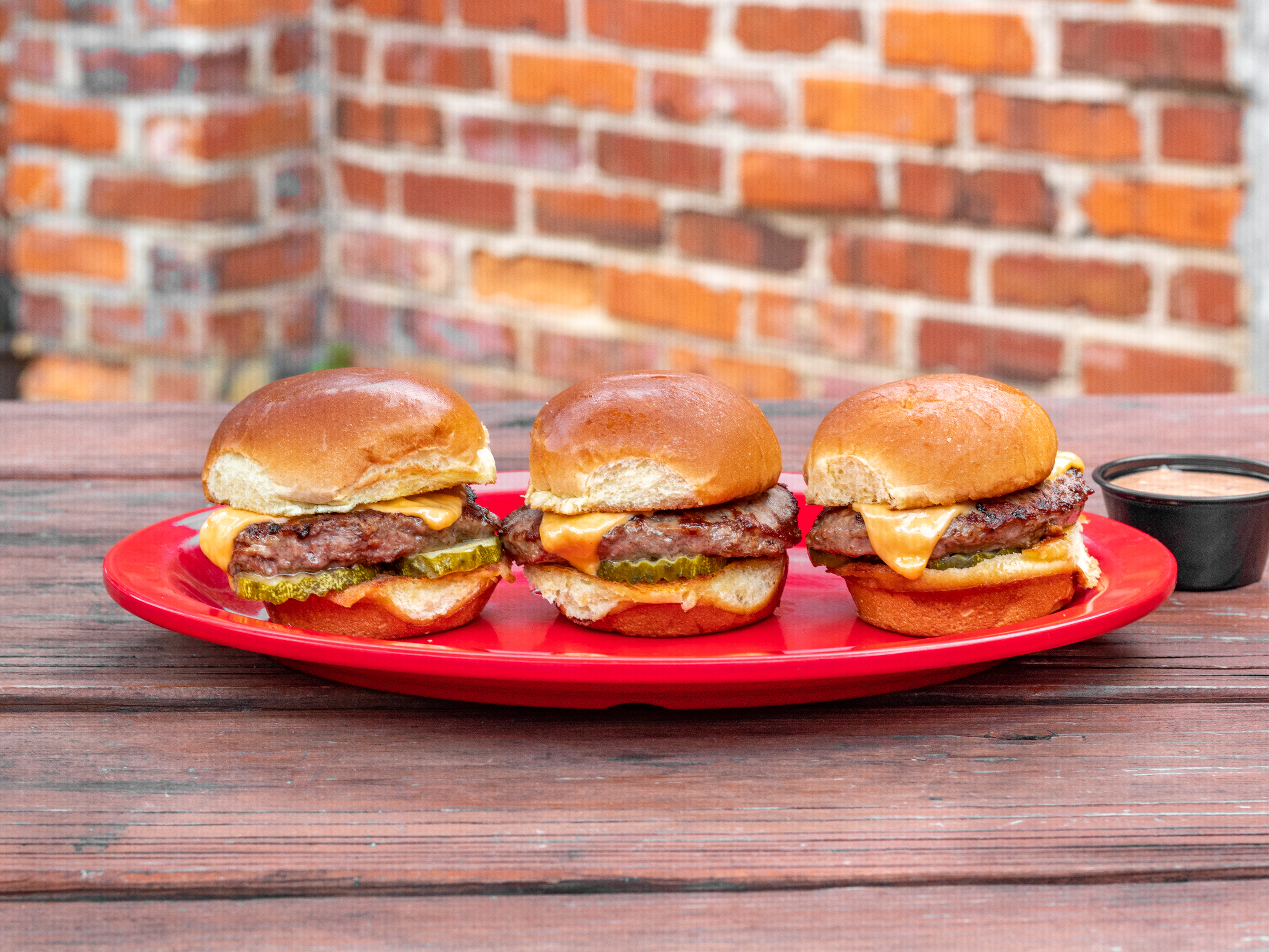 Order Classic Sliders food online from Burgers & Barley store, Rock Hill on bringmethat.com