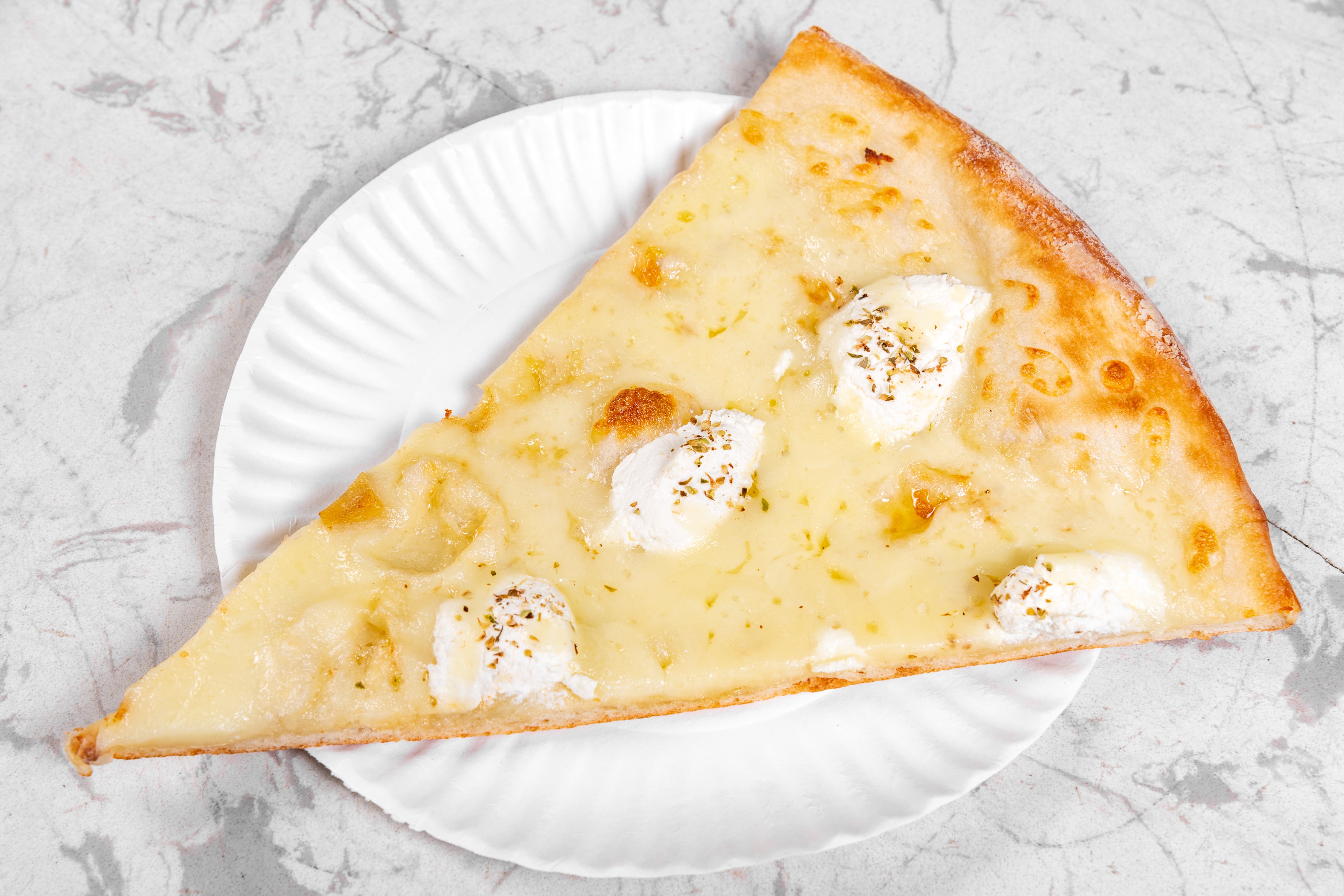 Order White Pizza - Small 14" food online from Pelham Pizza store, Bronx on bringmethat.com