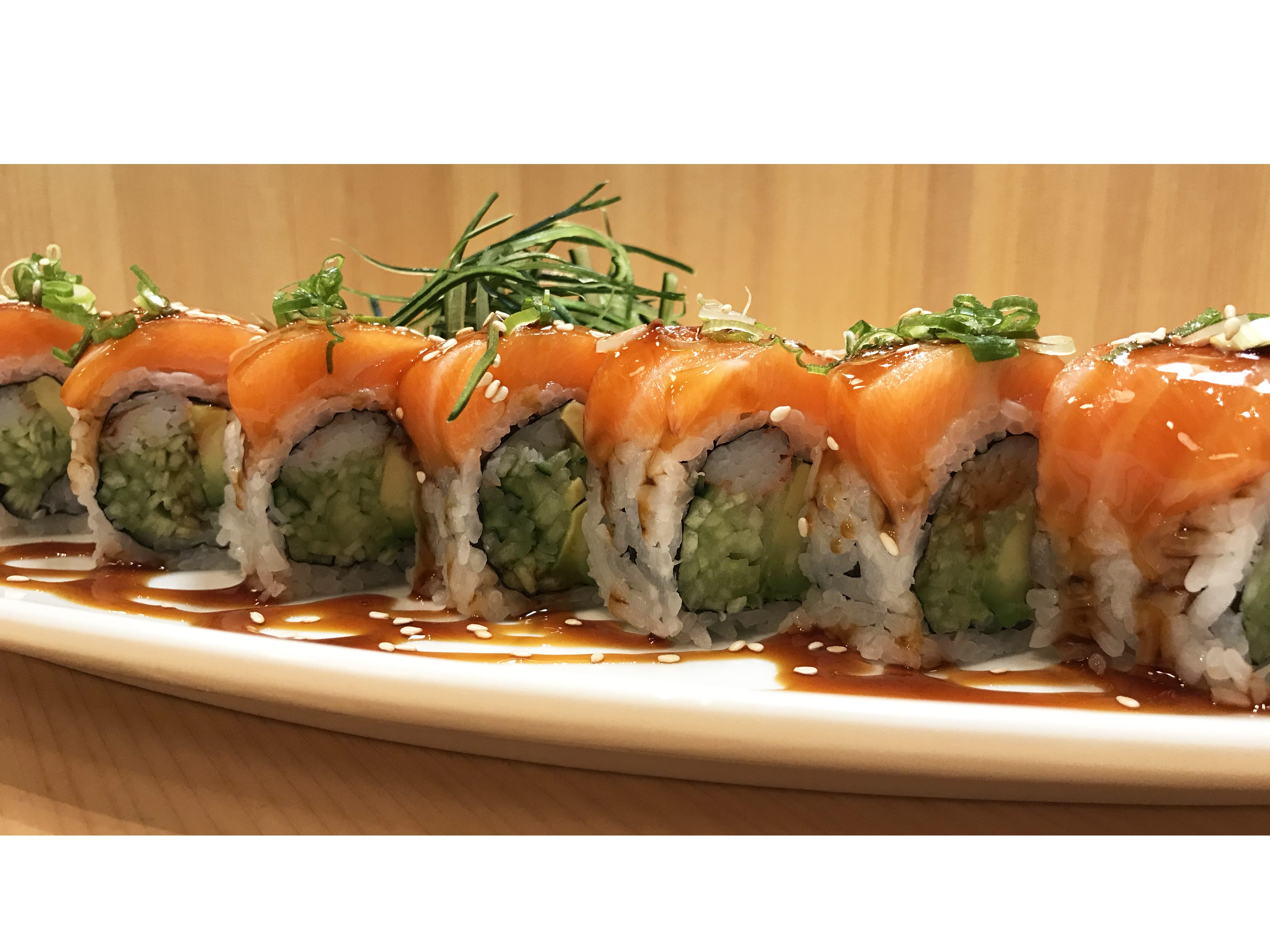 Order Yellow Submarine Roll Dinner food online from Hachimi Japanese Cuisine store, Johnson City on bringmethat.com