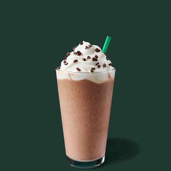 Order Peppermint Mocha Crème Frappuccino® Blended Beverage food online from Starbucks store, Fayetteville on bringmethat.com