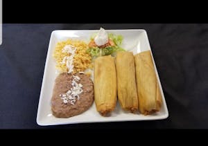 Order Tamales Dinner food online from Mexico Restaurant store, Des Plaines on bringmethat.com