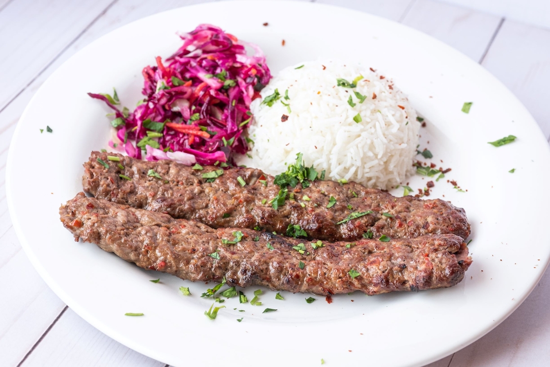 Order Lamb Adana food online from Anatolia Cafe store, Cleveland Heights on bringmethat.com