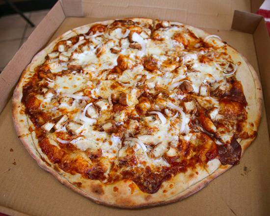 Order BBQ Chicken Pizza (16") food online from Flamingo Pizza store, Las Vegas on bringmethat.com
