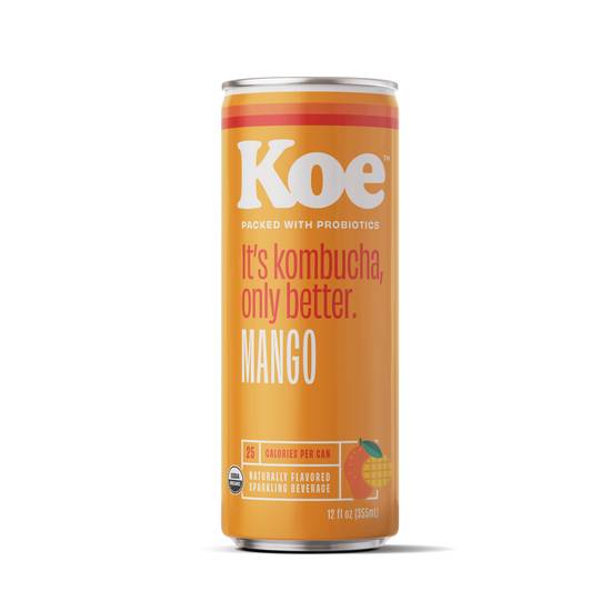 Order Koe Organic Kombucha Mango (12 oz) food online from Rite Aid store, San Luis Obispo on bringmethat.com