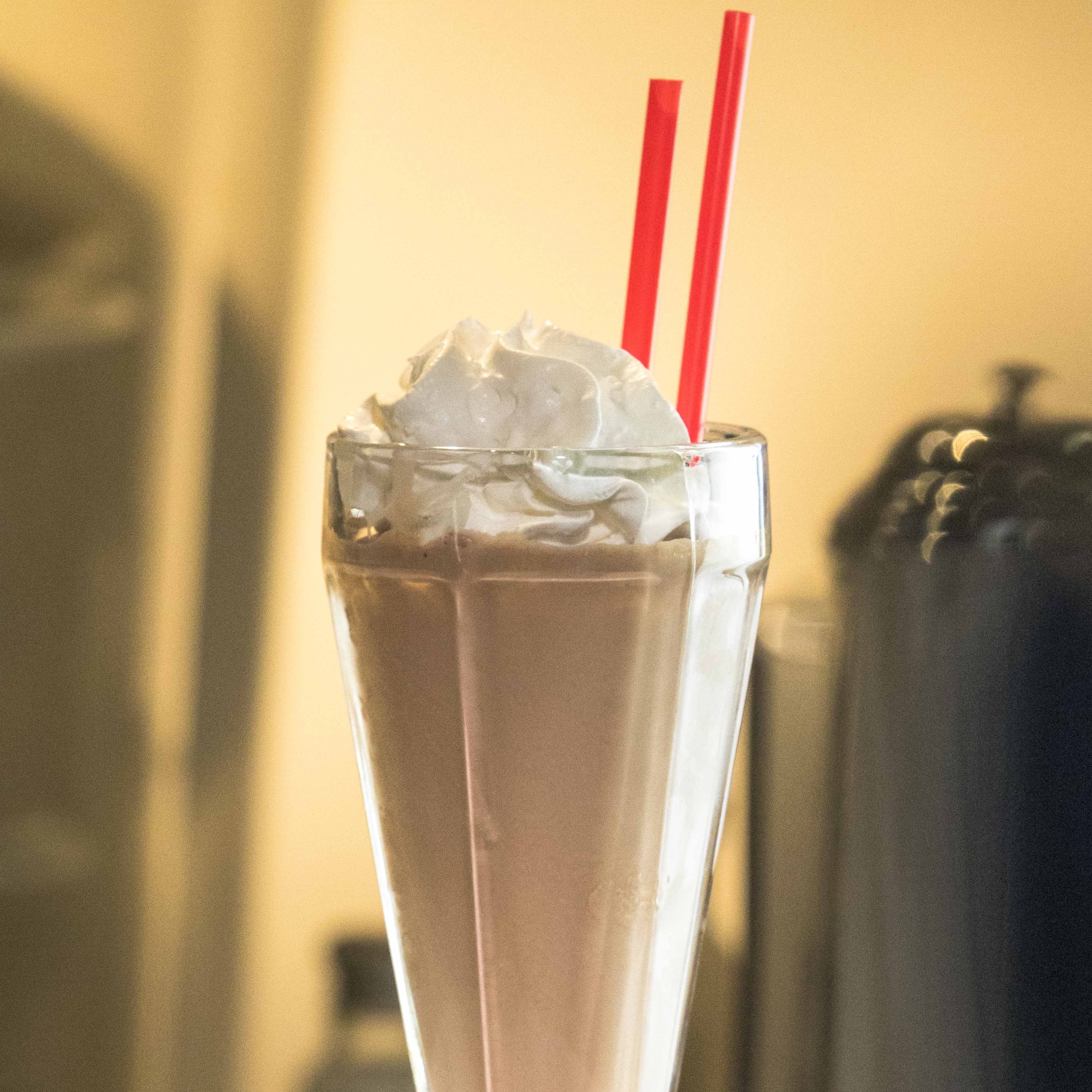 Order 25. Peanut Butter  Cup Shake food online from Cafe 50 store, Los Angeles on bringmethat.com
