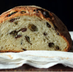 Order Large Olive Bread food online from Zukerino Pastry Shop store, Atlanta on bringmethat.com