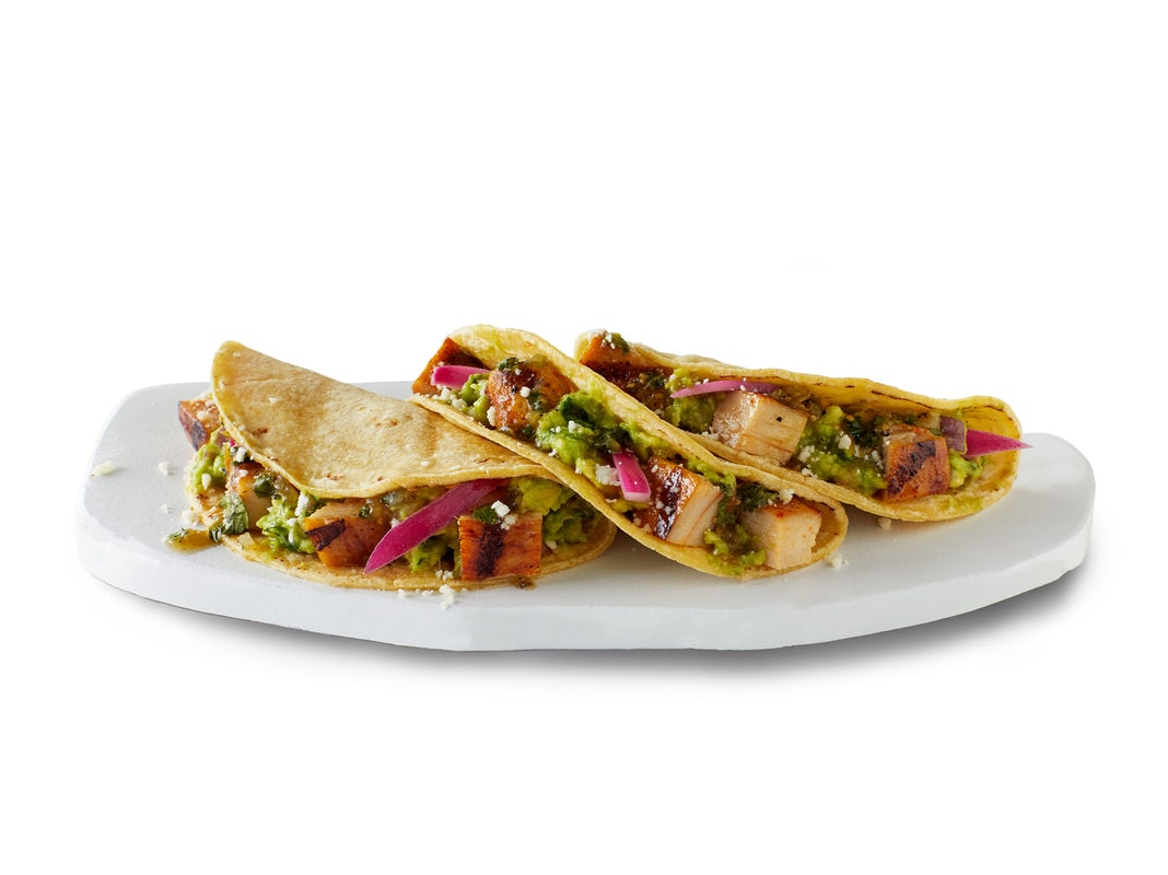 Order Street Style Chicken Tacos food online from Qdoba Mexican Eats store, Greensboro on bringmethat.com