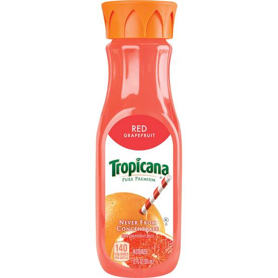 Order Tropicana Pure Premium Red Grapefruit food online from Pepack Sunoco store, Peapack on bringmethat.com